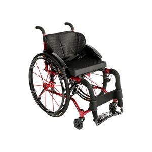 Ultra-light Folding Travel Sports Wheelchair featuring manual wheelchair and folding wheelchair; suited to independent mobility
