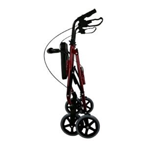 136 kg Folding Shopping Rollator with Removable Basket featuring removable basket walking aid; suited to Key functions and design features include. | Foldable Aluminum Shopping Walker view of 136 kg Folding Shopping Rollator with Removable Basket