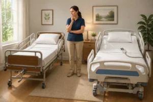 Choosing Between Manual and Electric Hospital Beds for Home Use