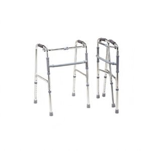100 kg Folding Aluminum Walking Frame featuring 100 kg aluminum walking frame; suited to Key functions and design features include. | Lightweight Walker view of 100 kg Folding Aluminum Walking Frame