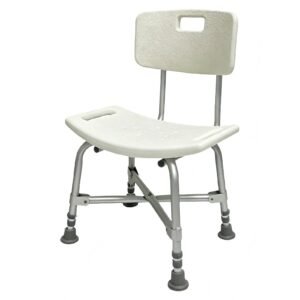 Five-point Reinforced Adjustable Shower Chair featuring five point shower chair; suited to suitable for home bathrooms