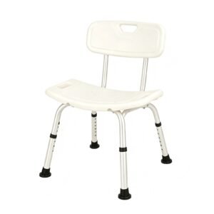150 kg Shower Chair with 100 mm Suction Feet featuring 100 mm suction foot bath seat; suited to Key functions and design features include. | Aluminum shower chair view of 150 kg Shower Chair with 100 mm Suction Feet