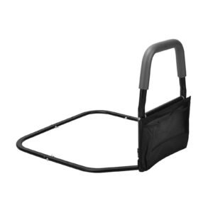 Basic No-floor Bed Assist Rail featuring bed safety rail and bedside assist handle; suited to small bedrooms