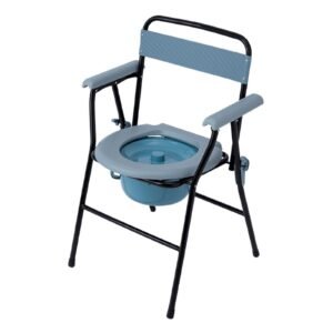 Carbon Steel Folding Commode Chair featuring commode chair steel and lightweight commode chair; suited to suitable for age-friendly homes