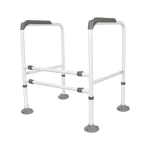 113 kg CE Detachable Adjustable Toilet Safety Frame featuring 113 kg ce toilet frame; suited to Key functions and design features include. | Foldable toilet safety rails view of 113 kg CE Detachable Adjustable Toilet Safety Frame
