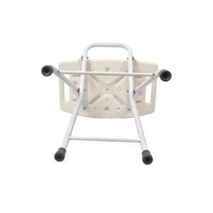 100 kg Folding High-carbon-steel Shower Chair featuring x brace bath seat; suited to Key functions and design features include. | Foldable shower chair view of 100 kg Folding High-carbon-steel Shower Chair
