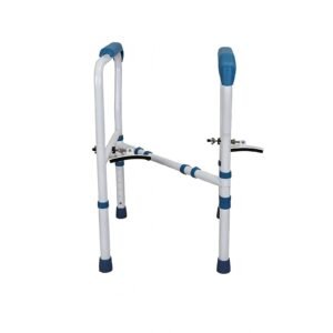 150 kg CE Folding Freestanding Toilet Safety Frame featuring 150 kg folding toilet frame; suited to Key functions and design features include. | Foldable toilet safety rails view of 150 kg CE Folding Freestanding Toilet Safety Frame