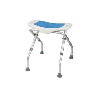 136 kg Ultra-light Folding Shower Stool featuring 136 kg bath seat and backless bathroom stool; suited to Key functions and design features include. | Basic shower chair view of 136 kg Ultra-light Folding Shower Stool
