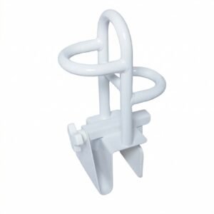 H-shaped Dual-level Adjustable Bathtub Safety Rail featuring dual level tub rail; suited to aging-in-place bathrooms