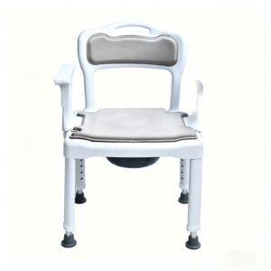 Home Multifunctional Commode Chair featuring plastic commode chair and heavy duty commode chair; suited to suitable beside a bed