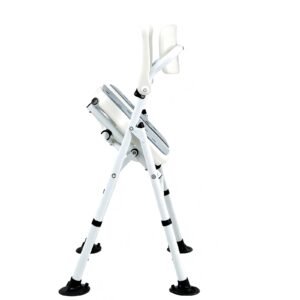 180 kg Japanese-style U-seat Shower Chair featuring 180 kg u seat shower chair; suited to Key functions and design features include. | Shower chair with back view of 180 kg Japanese-style U-seat Shower Chair