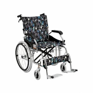 Ultra-light Folding Rehabilitation Wheelchair featuring manual wheelchair and folding wheelchair; suited to home elder care