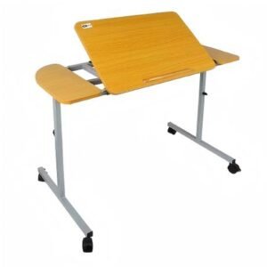 Pneumatic Tilting Mobile Overbed Table featuring pneumatic overbed table; suited to beds