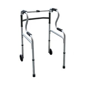 100 kg Folding Double-level Walker with Optional Bath Seat featuring 100 kg multifunction walker; suited to Key functions and design features include. | Lightweight Walker view of 100 kg Folding Double-level Walker with Optional Bath Seat