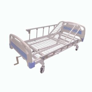 Single-crank Manual Elderly Care Bed featuring manual hospital bed and nursing care bed; suited to private nursing homes
