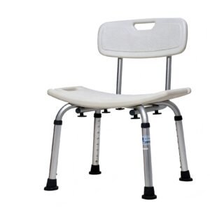 136 kg Eight-height U-seat Shower Chair featuring 136 kg shower chair and u seat bath chair; suited to Key functions and design features include. | Aluminum shower chair view of 136 kg Eight-height U-seat Shower Chair