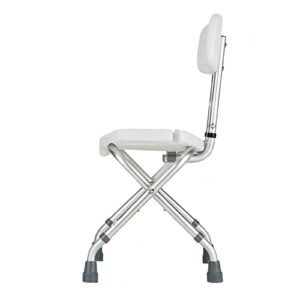 100 kg Folding Adjustable Shower Chair with Hidden Handles featuring 100 kg folding shower chair; suited to Key functions and design features include. | Adjustable Aluminum Shower Chair view of 100 kg Folding Adjustable Shower Chair with Hidden Handles
