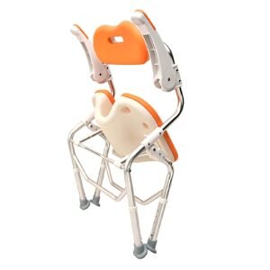 150 kg Folding Rehabilitation Shower Chair with 3D U-shaped Seat featuring 150 kg bath seat; suited to Key functions and design features include. | Rehab Non slip Washing Chair view of 150 kg Folding Rehabilitation Shower Chair with 3D U-shaped Seat