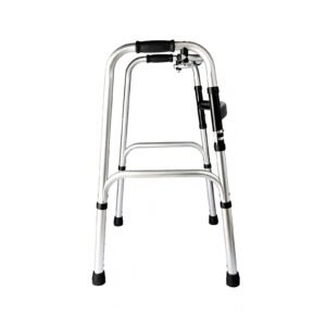 180 kg Folding Single-bend Aluminum Walker featuring 180 kg single bend walker; suited to Key functions and design features include. | Lightweight Walker view of 180 kg Folding Single-bend Aluminum Walker