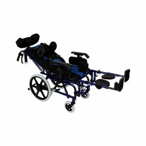 Adjustable Pediatric Cerebral Palsy Wheelchair featuring manual wheelchair; suited to pediatric home care