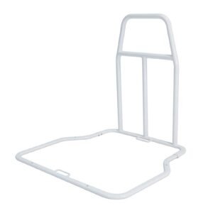 Ultra-thin Wide-base Bed Assist Rail featuring bed safety rail and bedside assist handle; suited to small homes