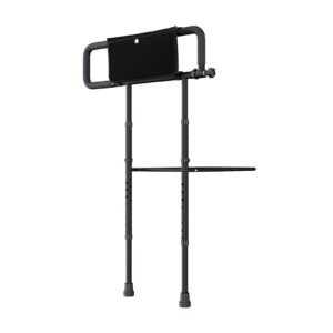 Floor-standing Folding Bed Assist Rail featuring bed safety rail and bedside assist handle; suited to home elder care