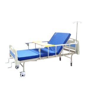 Institutional Two-crank Manual Hospital Bed featuring nursing care bed and elderly care bed; suited to general hospital wards