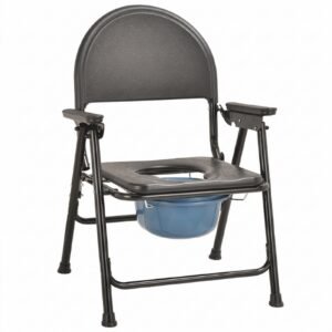 Thickened Commode featuring commode chair steel and lightweight commode chair; suited to suitable for age-friendly homes. | Lightweight commode chair view of Thickened Commode