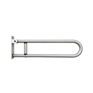120 kg Folding Wall-mounted Aluminum Toilet Support Rail featuring 120 kg folding toilet rail; suited to Key functions and design features include. | Foldable Toilet Assist view of 120 kg Folding Wall-mounted Aluminum Toilet Support Rail