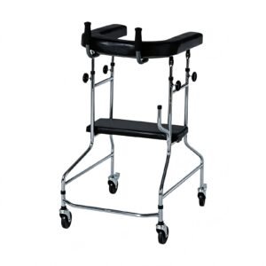 100 kg Wheeled U-shaped Lower-limb Training Standing Frame featuring 100 kg standing frame; suited to Key functions and design features include. | Elderly rollator view of 100 kg Wheeled U-shaped Lower-limb Training Standing Frame