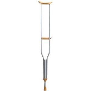 Adjustable Aluminum Underarm Crutches – S