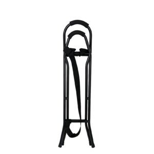 Lightweight Folding Four-leg Walking Stick Seat featuring folding cane stool; suited to neighborhood walks